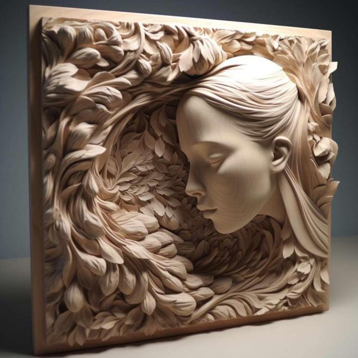 نموذج ثلاثي الأبعاد لآلة CNC 3D Art 